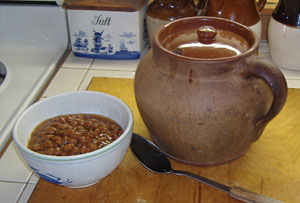 Victoria Trumbull's Boston Baked Beans.