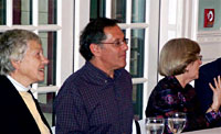 Cynthia Riggs, Peter Abraham, and Katherine Hall Page